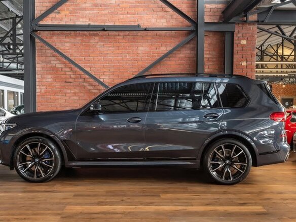 2021 BMW X7 40d I (G07), серый, 7640000 рублей - вид 22