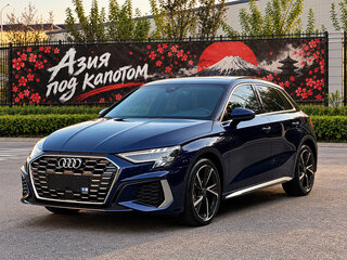 2023 Audi A3 Sportback 35 TFSI IV (8Y), синий, 1990000 рублей, вид 1