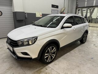 2019 Lada (ВАЗ) Vesta SW Cross I, белый, 699000 рублей, вид 1