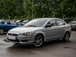 2008 Mitsubishi Lancer X, серебристый, 385000 рублей, вид 1