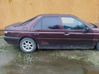 1991 Peugeot 605, красный, 85000 рублей, вид 2