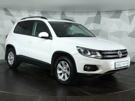 2011 Volkswagen Tiguan I Рестайлинг, белый, 1039000 рублей, вид 3