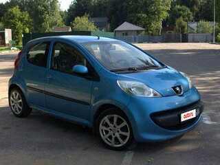 2007 Peugeot 107 I, синий, 290000 рублей, вид 1