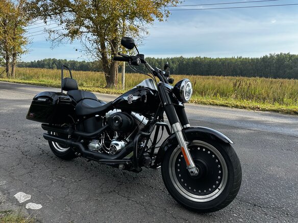 2010 Harley-Davidson Fat Boy, чёрный, 999000 рублей - вид 13