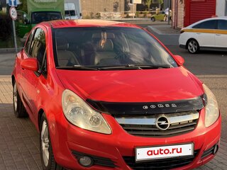 2007 Opel Corsa D, красный, 330000 рублей, вид 2