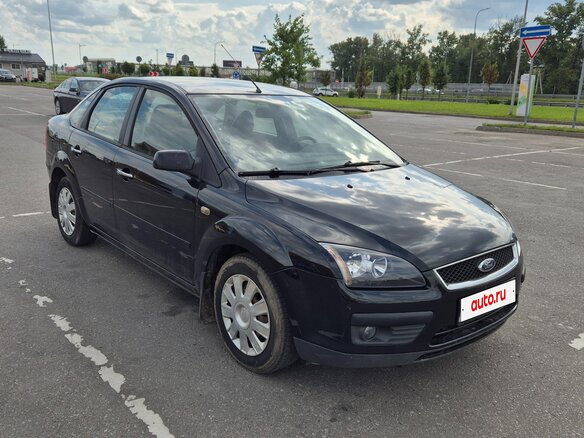 2007 Ford Focus II, чёрный - вид 5