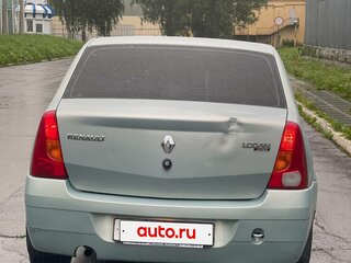2008 Renault Logan I, зелёный, 599000 рублей, вид 5