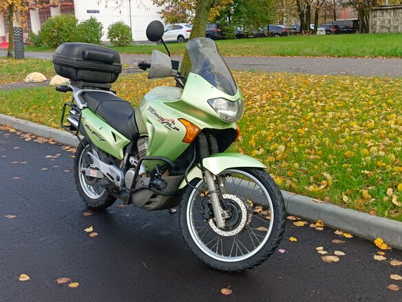 2000 Honda XL650V Transalp, зелёный, 380000 рублей - вид 6