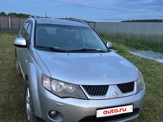 2008 Mitsubishi Outlander II, серебристый, 1250000 рублей, вид 1