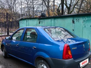 2006 Renault Logan I, синий, 258000 рублей, вид 3