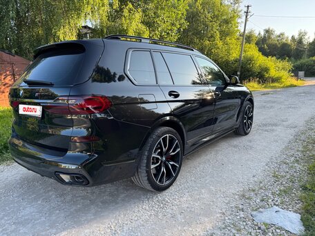 2021 BMW X7 40d I (G07), чёрный, 7450000 рублей, вид 4