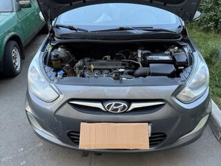 2011 Hyundai Solaris I, серый, 850000 рублей, вид 1