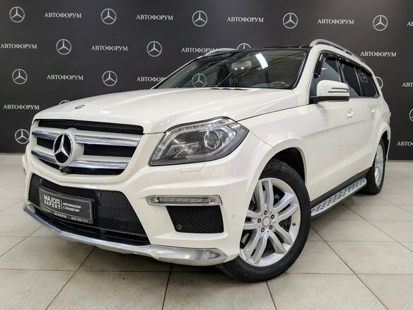2015 Mercedes-Benz GL-Класс 350 II (X166), белый