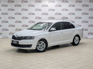 2018 Skoda Rapid I Рестайлинг, белый, 699000 рублей, вид 1