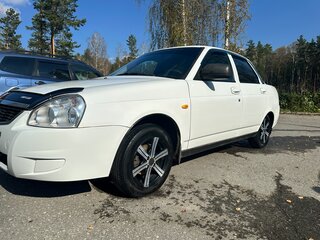 2018 Lada (ВАЗ) Priora I Рестайлинг, белый, 535000 рублей, вид 2