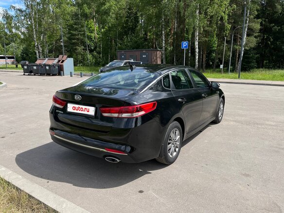 2017 Kia Optima IV, чёрный, 1350000 рублей - вид 5
