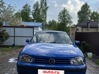 1998 Volkswagen Golf IV, синий, 449000 рублей, вид 5