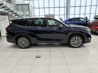 2021 Toyota Highlander IV (XU70), синий, 4850000 рублей, вид 4