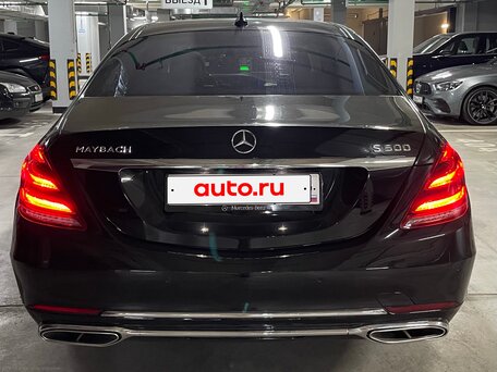 2016 Mercedes-Benz Maybach S-Класс 500 I (X222), чёрный, 2799000 рублей, вид 5