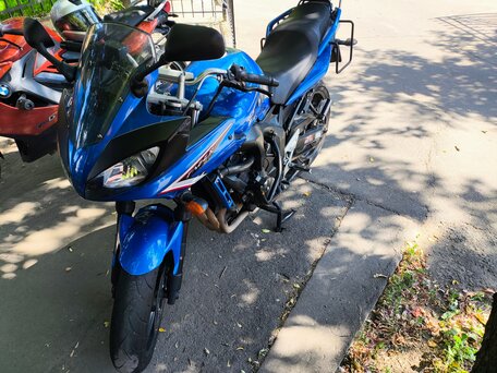 2008 Yamaha FZ6, синий, 350000 рублей, вид 4