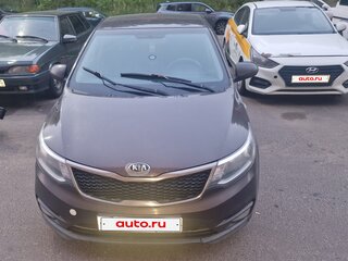 2015 Kia Rio III, коричневый, 280000 рублей, вид 1