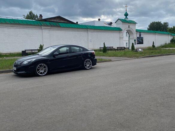 2011 Mazda 3 II (BL) Рестайлинг, чёрный, 1000000 рублей - вид 8