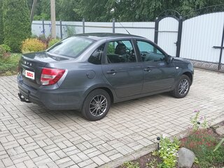 2018 Lada (ВАЗ) Granta I Рестайлинг, серый, 440000 рублей, вид 3