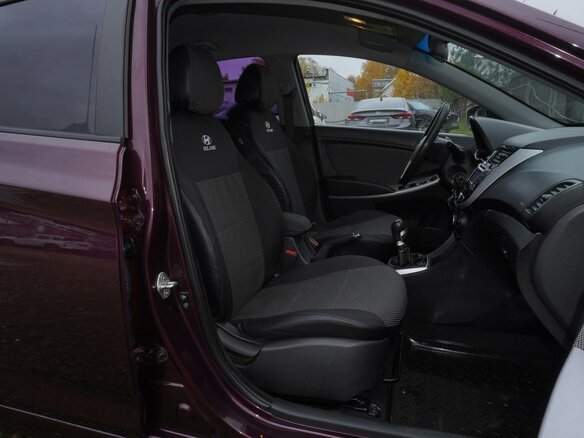 2011 Hyundai Solaris I, фиолетовый, 699000 рублей - вид 7