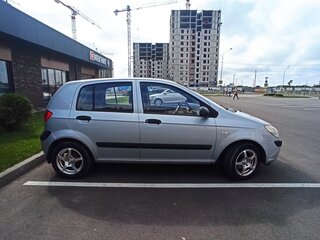 2008 Hyundai Getz I Рестайлинг, серебристый, 570000 рублей, вид 4
