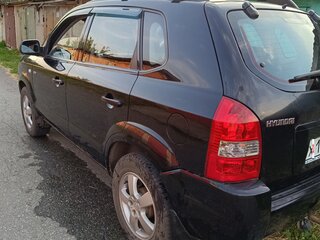 2008 Hyundai Tucson I, чёрный, 1150000 рублей, вид 3