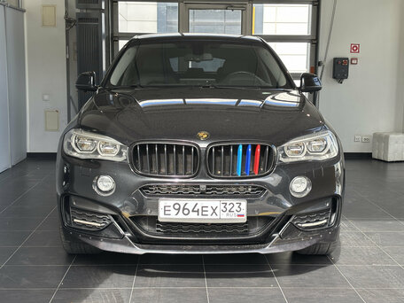 2015 BMW X6 30d II (F16), чёрный, 2950000 рублей, вид 2