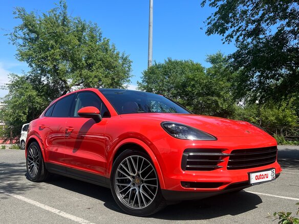 2020 Porsche Cayenne Coupé III, оранжевый, 7700000 рублей - вид 22