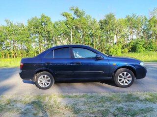 2005 Nissan Almera II (N16) Рестайлинг, синий, 370000 рублей, вид 2