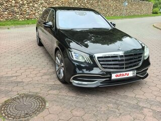 2018 Mercedes-Benz Maybach S-Класс 450 I (X222) Рестайлинг, чёрный, 5950000 рублей, вид 5