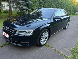 2016 Audi A8 Long III (D4) Рестайлинг, синий, 2450000 рублей, вид 1