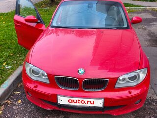 2006 BMW 1 серии 120i I (E81/E82/E87/E88), красный, 600000 рублей, вид 2