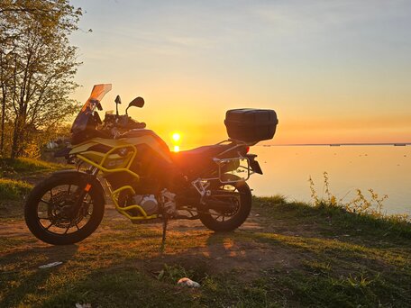2019 BMW F 750 GS, жёлтый, 1300000 рублей, вид 3