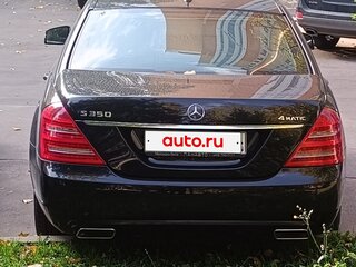 2012 Mercedes-Benz S-Класс 350 V (W221) Рестайлинг, чёрный, 2800000 рублей, вид 3