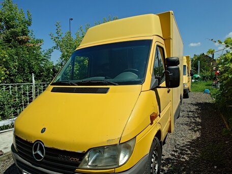 2002 Mercedes-Benz Sprinter, жёлтый, 1500000 рублей, вид 1
