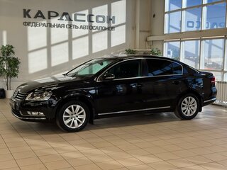 2012 Volkswagen Passat B7, чёрный, 1230000 рублей, вид 1