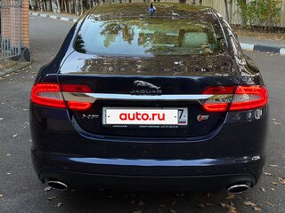 2014 Jaguar XF I Рестайлинг, синий, 1440000 рублей, вид 5