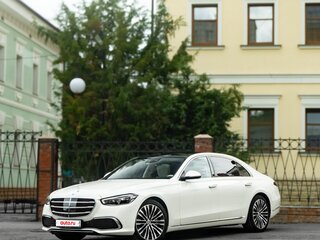 2021 Mercedes-Benz S-Класс 450 Long 4MATIC VII (W223), белый, 10500000 рублей, вид 1
