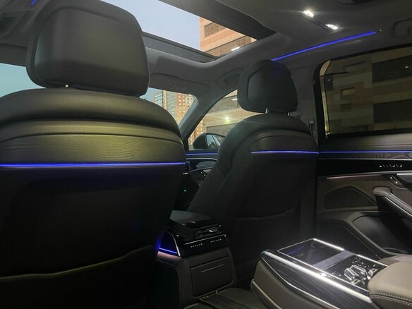 2023 Audi A8 Long 50 TFSI IV (D5) Рестайлинг, чёрный, 10500000 рублей - вид 27