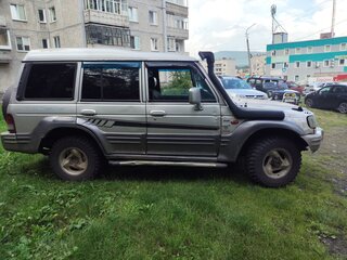 2002 Hyundai Galloper II, серый, 350000 рублей, вид 2