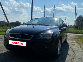 2007 Ford Focus II, чёрный, 380000 рублей, вид 2