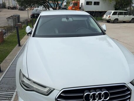 2018 Audi A6 IV (C7) Рестайлинг, белый, 2600000 рублей, вид 2