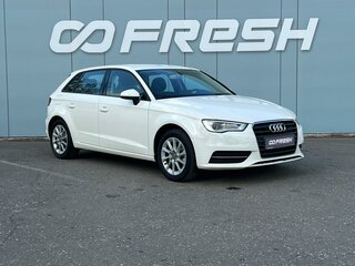 2014 Audi A3 III (8V), белый, 1299000 рублей, вид 1
