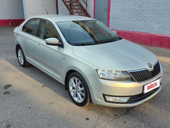 2016 Skoda Rapid I, серебристый
