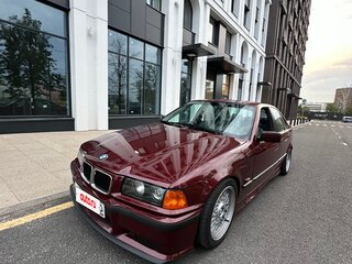 1994 BMW 3 серии 320i III (E36), красный, 870000 рублей, вид 1