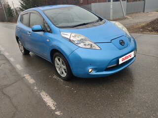 2011 Nissan Leaf I (ZE0/AZE0), голубой, 499999 рублей, вид 1